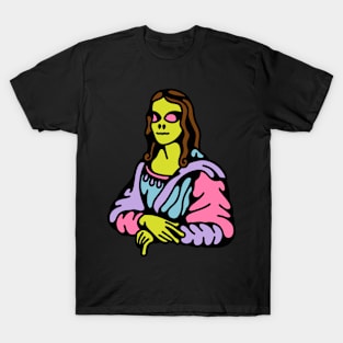 Monalisa alien T-Shirt